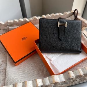 ✨ SOLD ✨ Hermes Compact Bearn Wallet